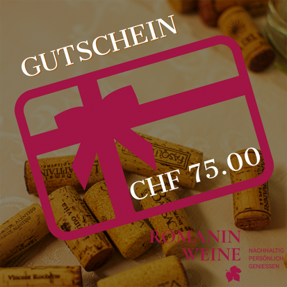 Geschenkgutschein CHF 75.00